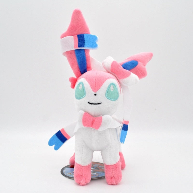 Pokemon Plush Kawaii, Eevee, Eeveelution, Sylveon, Flareon, Jolteon, Umbreon, Vaporeon, Pokeball